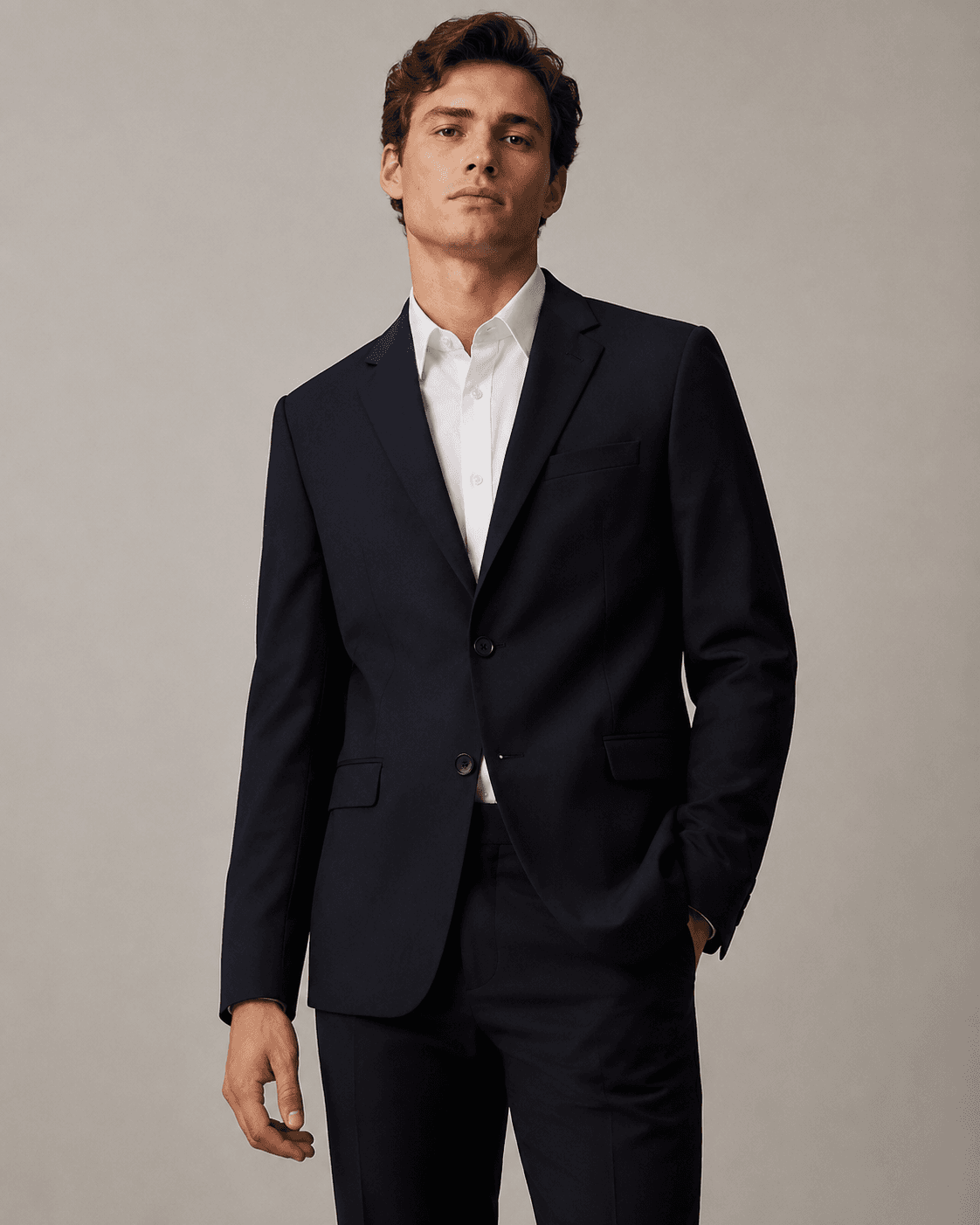 Modern Single-Breasted Blazer